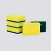 hot sale kitchen non scratch sponge scourer pads+fiber scouring pad