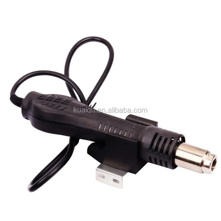 Hot Air Gun SR858D+ ESD Soldering Station Power Tools LED Digital Heat Gun Desoldering Station With 3 Air nozzle (3)