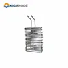 Factory price high quality electroplating industry Titanium Basket Anode