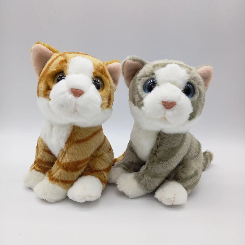 yellow cat stuffed animal