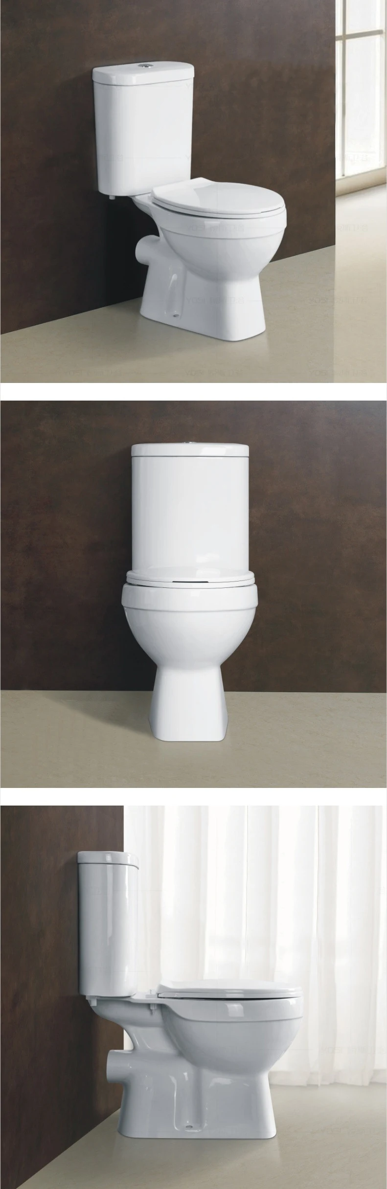 JOININ Chaozhou Sanitary Ware  Ceramic cheap Two Piece Wc Toilet JY2105