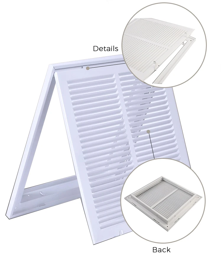 1RAF Return Air Filter Grille with Frame HVAC Air Systems Air Return