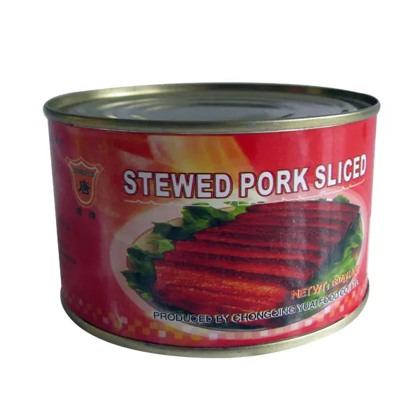 Stewed Pork sliced