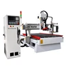 High Accuracy Plywood PVC ABS Board Cutting ATC Wood CNC Router With Low Price