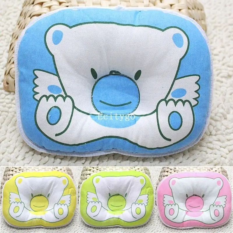 Newborn Baby Infant Prevent Flat Head Shape Support Sleeping Positioner Pillow