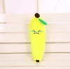 banana shape baby decorative fiber fill fruit garden pillow