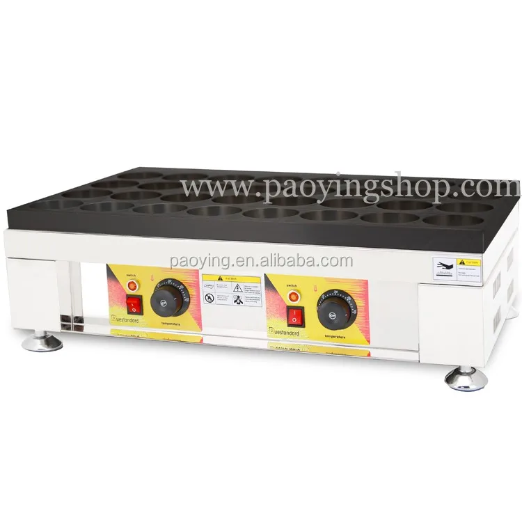 Oem Odm Commercial Use Nonstick 110v 220v Electric 32hole Japanese Red