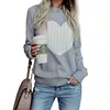 2019 latest hot sell Women fashion 6 color ladies sexy o neck winter casual pull over sweater