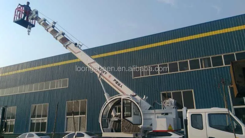 12 ton truck crane