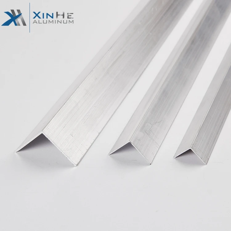 6061 6063 T5 T6 Silver Anodized Aluminum Profile Angle Trim 100mm Sizes Powder Coated Aluminium