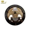Eagle Shape Free Design Gold Metal Car Emblem
