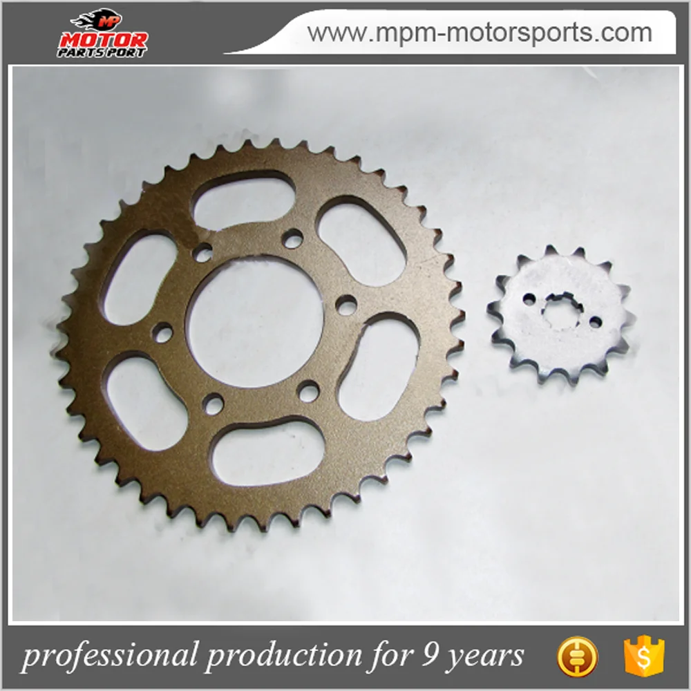 Front Rear Motorcycle Sprocket Kit For Bajaj Buy Sprocket Kits
