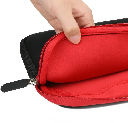 Osgoodway Hot Sale Portable Neoprene Zipper Polyester Travel Laptop Bag Tablet Sleeve Bag with Computer Case