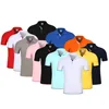 Hot selling environment short sleeve men's polo T-shirt for cotton with printable and customizable