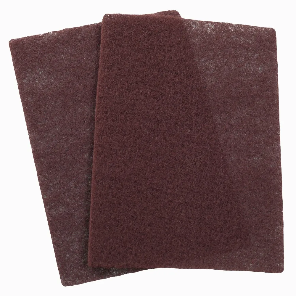 Nonwoven 3m Sanding Pads Floor Stripping Pads Sanding Pad With Good