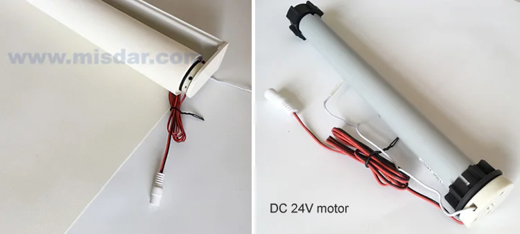 Electronic roller shade electrical roller shade motorized roller shade