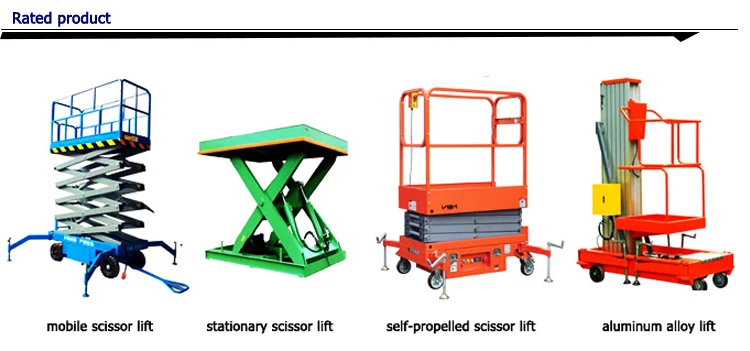 800kg 10m Scissor Lifting Tables