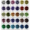 Provence Gemstone Synthetic 3mm Round Shape Cubic Zirconia 30 Colors CZ Stones Wholesale Price