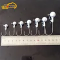 20PCS lot fishing lure 5g 7g 10g 14g 18g 21g 31g Jig Head hooks fishing bait