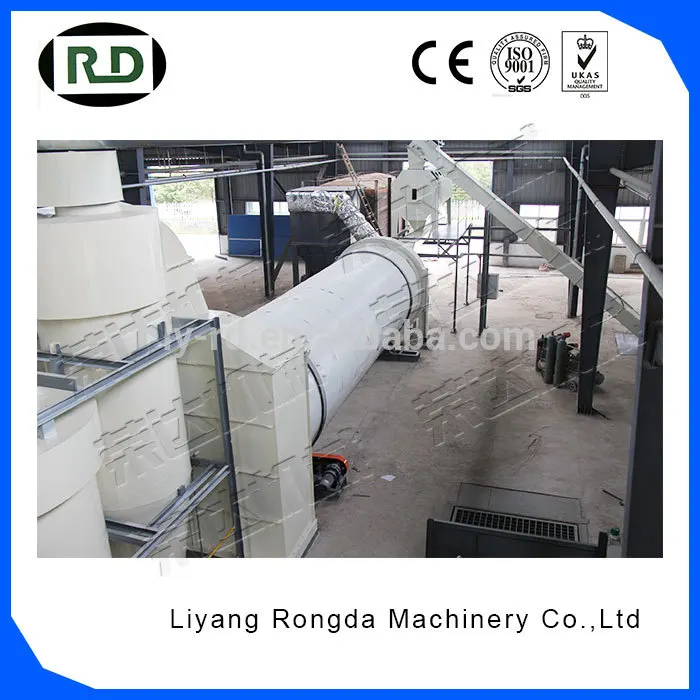 Professional straw biomass rotary dryer for wholesales