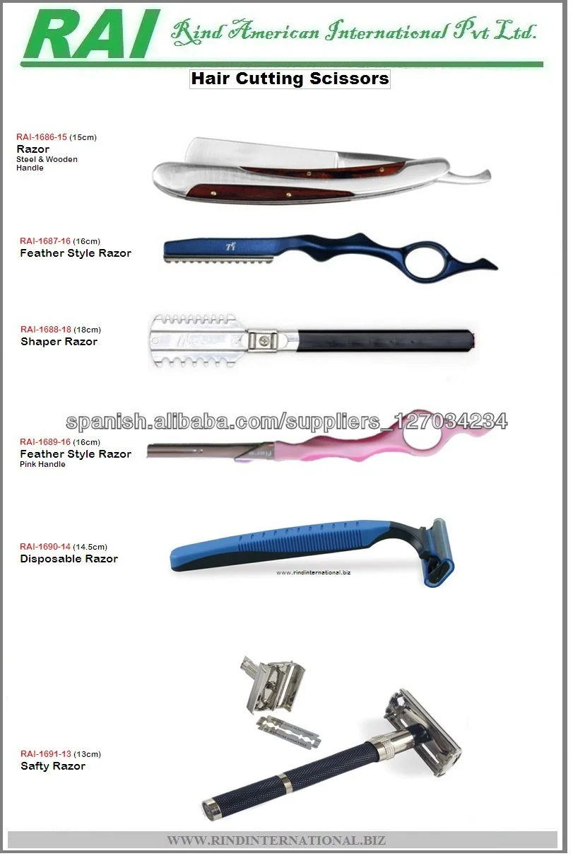 Navajas Maquinillas De Afeitar De Seguridad Maquinillas De Afeitar Sharper Instrumentos De Afeitado Del Pelo Maquinillas De Otros Equipos Para La Peluqueria Identificacion Del Producto 400000335189 Spanish Alibaba Com