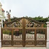 luxuruy factory direct hot sale modern aluminum pipe gate design