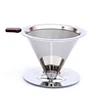 Titanium Coated Gold coffee grinder filter pour over clever coffee dripper