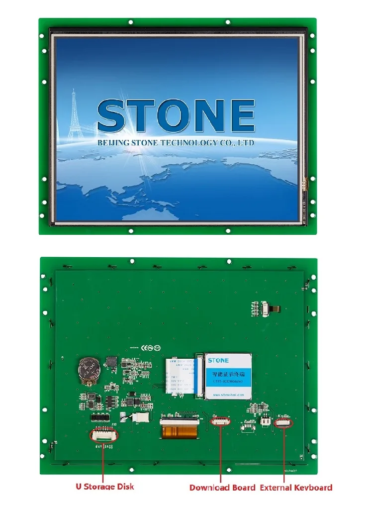 10.4 Inch LCD Touch Control Panel HMI for Industry Controlment