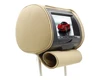 7" Detachable TFT LCD panel headrest monitor car stereocar pillow player