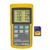 Lutron BTM-4208SD 12 Channels Thermometer RECORDER Temp. RECORDER SD Card, Real Time Data Logger