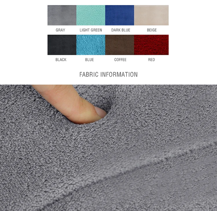 Manufacturers Durable Flannel Solid Embossed Tumble Twist Bath Mat