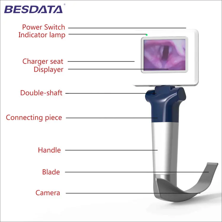 BD-DF CE laringoscopio video laryngoscope