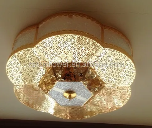 Modern wrought iron ceiling lamp for islamic decoration ceiling lighting