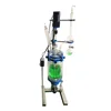 Customized lab 5l jacketed process chemical glass reactor