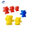 plastic teddy bear preschool math activities counting and matching colors toys Manipulative Kindergarten Rainbow Bear Counters