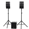 12 Inch dj powered pa active subwoofer equalizer audio bluetooth speaker system