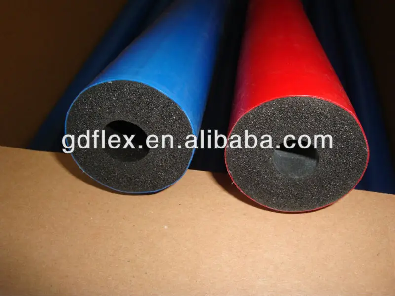blue and red color jacketing EPDM insulation pipe.JPG