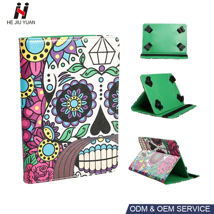 Custom Pu Leather Printing Universal Tablet Case for ipad pro 9.7  7 inch 8 inch 9 inch 10.1 inch  Case Cover
