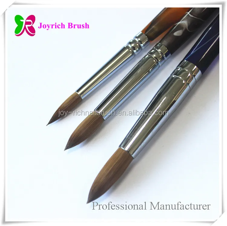 Plastic Handle Round Nail Art Brush.jpg