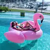 Perfect Beach Lake Pool Floats Giant Pink inflatable giant flamingo Pool Floats
