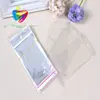Yiwu huikai wholesale make-up different size self-adhesive cellophane clear plastic bag