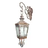 2018 fashional factory directly rustic wall mounted decorative lantern for garden and home