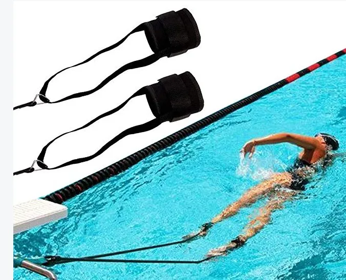 Pool Swimming Stationary Resistance Training Set With Drag Parachute