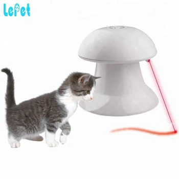 Automatic Laser Pets Toy Cats Rotating Laser Projector Cat Toy - Buy ...