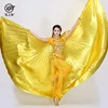P-9019 Factory direct selling women 360 degree belly dance isis wings for drill