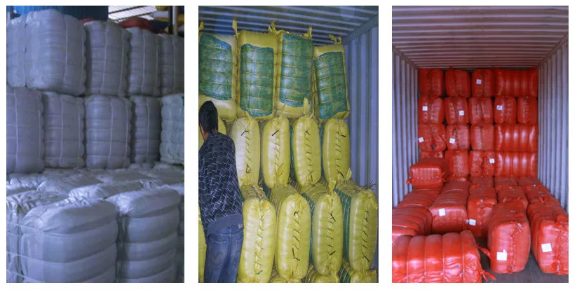 packag of tubular vegetable mesh bag 