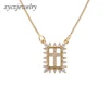 cross cz pendant and chain holy design Africa design cheap necklace pendant