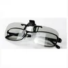 Black Color Clip-on Circular Polarized Lens Real 3D Glasses for Movie DVD Film Cinema 3D TV