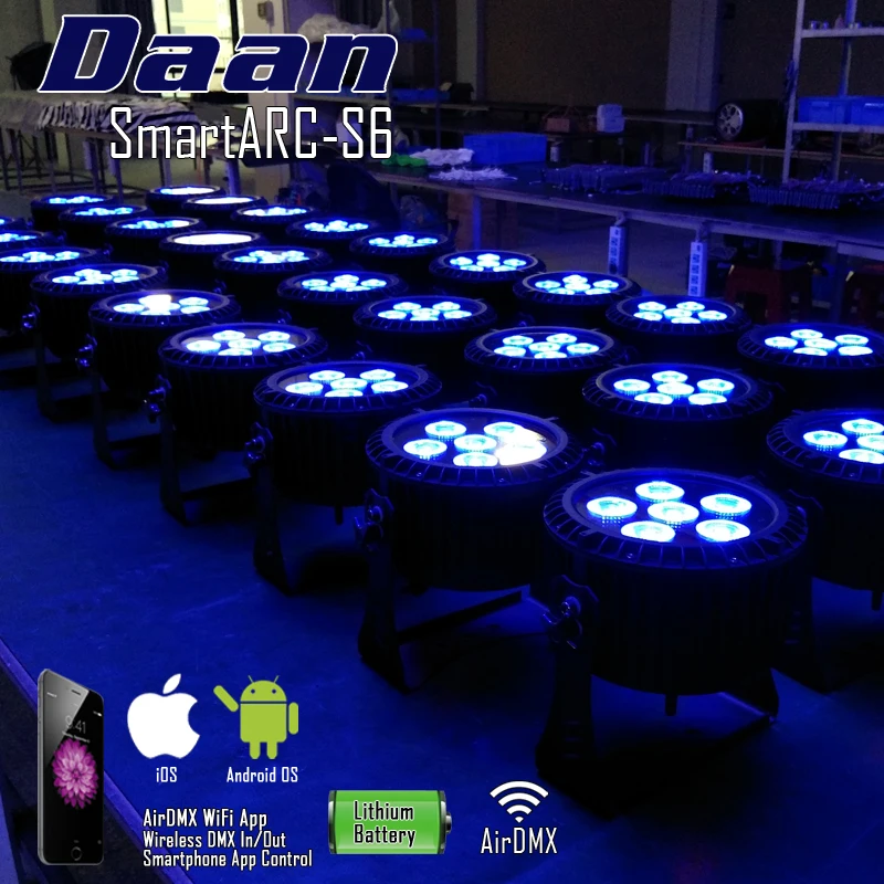 IP65 IP Rating and CE,RoHS Certification LED par disco light