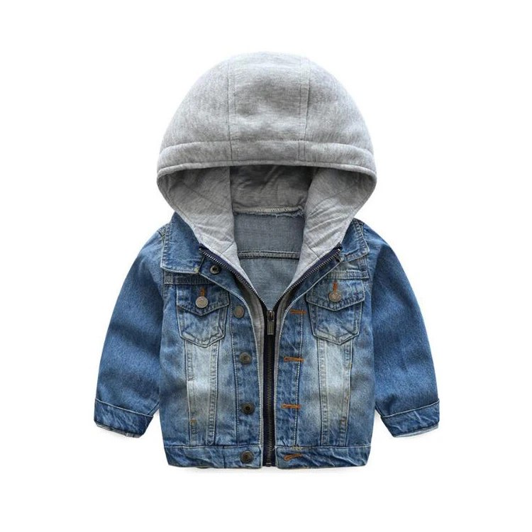 New Design Kids Denim Jacket Boys Jean Winter Coat Fashion Causal ...